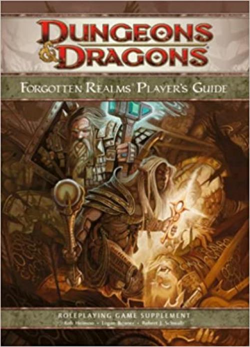  Dungeons & Dragons: Forgotten Realms Player's Guide- Roleplaying Game Supplement 