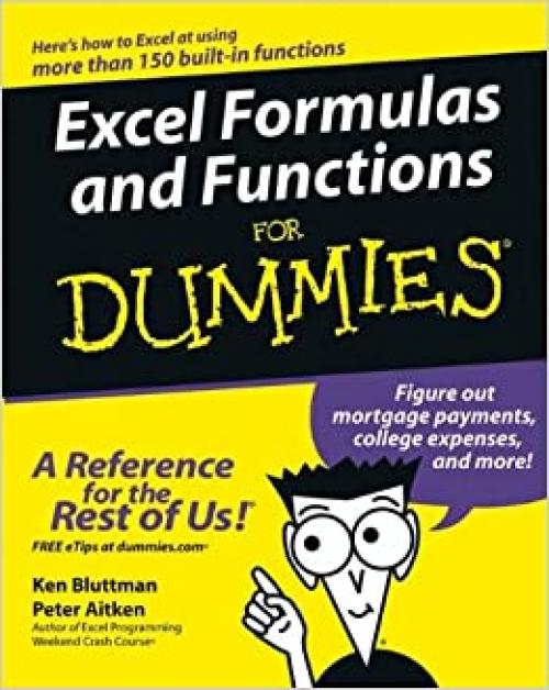  Excel Formulas and Functions For Dummies (For Dummies (Computers)) 
