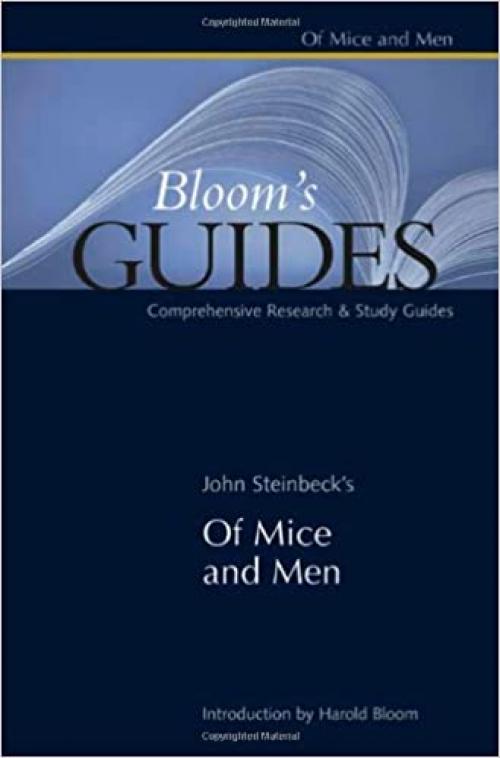  Of Mice And Men (Bloom's Guides) (Bloom's Guides (Hardcover)) 