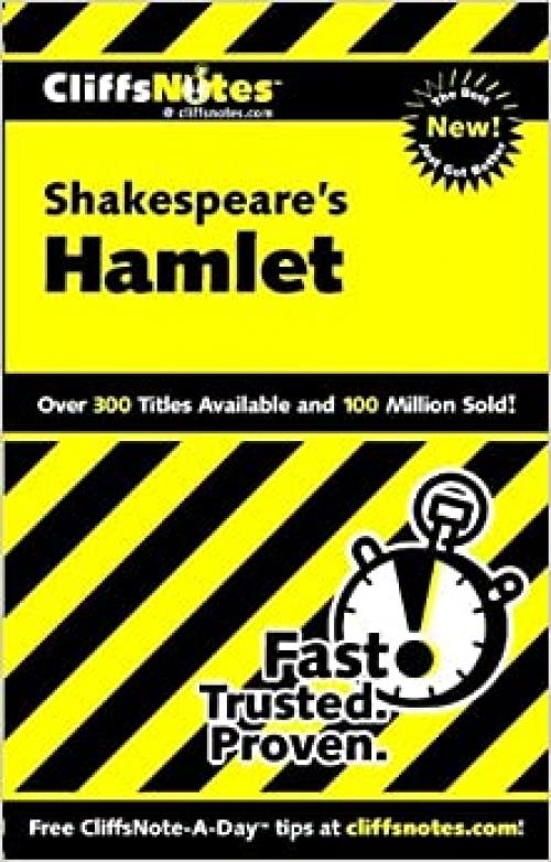  CliffsNotes on Shakespeare's Hamlet (Cliffsnotes Literature Guides) 