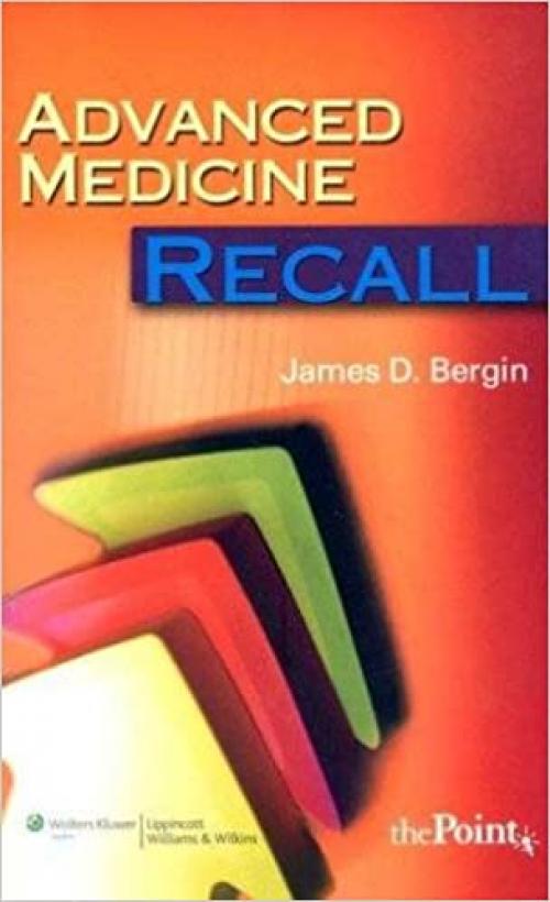  Advanced Medicine Recall (Recall Series) 