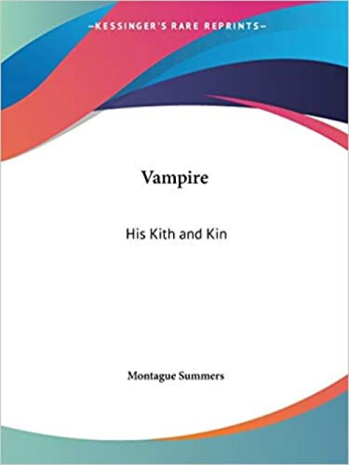  Vampire: His Kith and Kin 