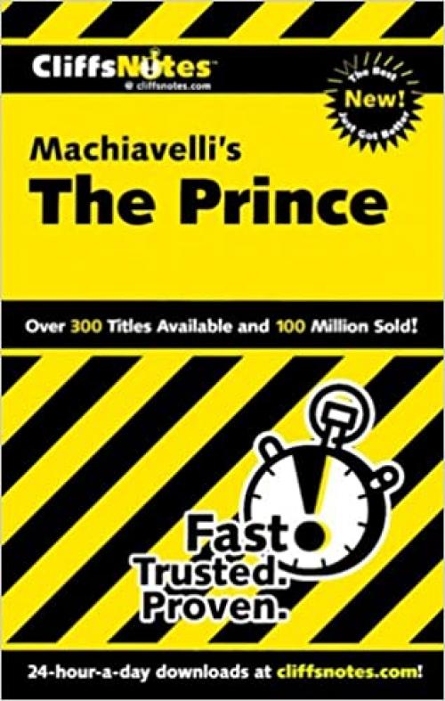  Machiavelli's The Prince (Cliffs Notes) 