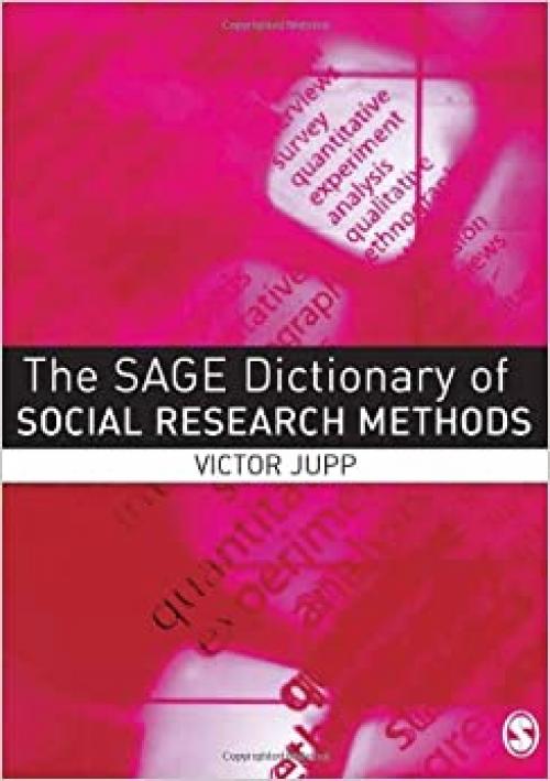  The SAGE Dictionary of Social Research Methods 