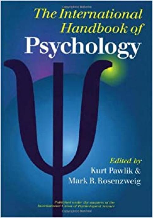  The International Handbook of Psychology 