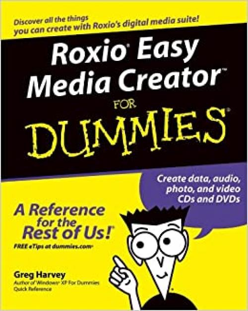  Roxio Easy Media Creator For Dummies 