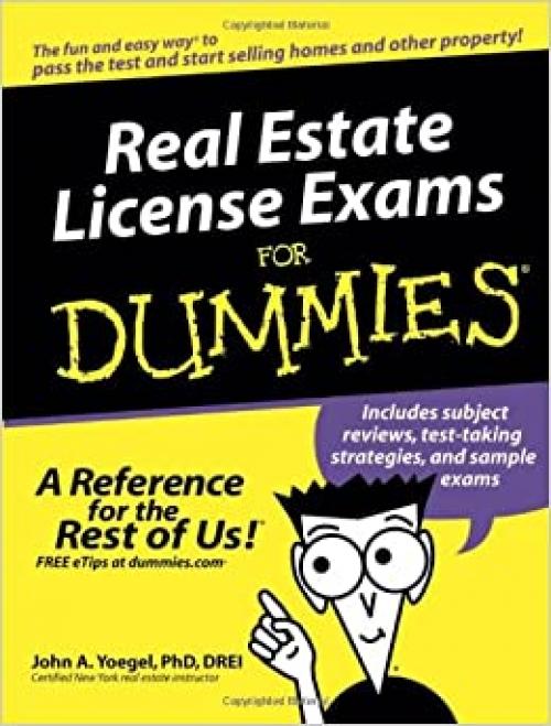  Real Estate License Exams For Dummies 