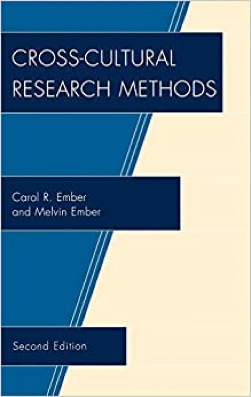  Cross-Cultural Research Methods 