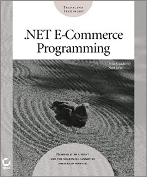  .Net E Commerce Programming with CDROM 