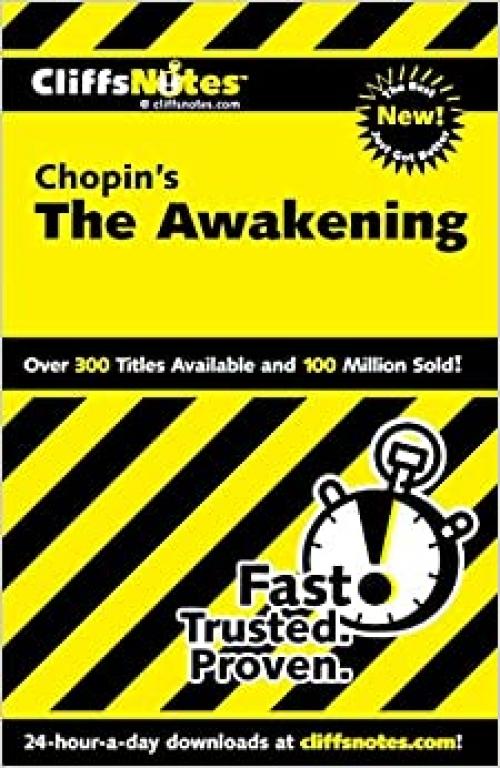  CliffsNotes on Chopin's The Awakening (Cliffsnotes Literature Guides) 