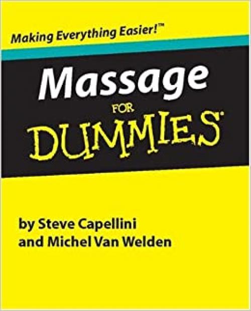  Massage For Dummies (Miniature Editions for Dummies (Running Press)) 