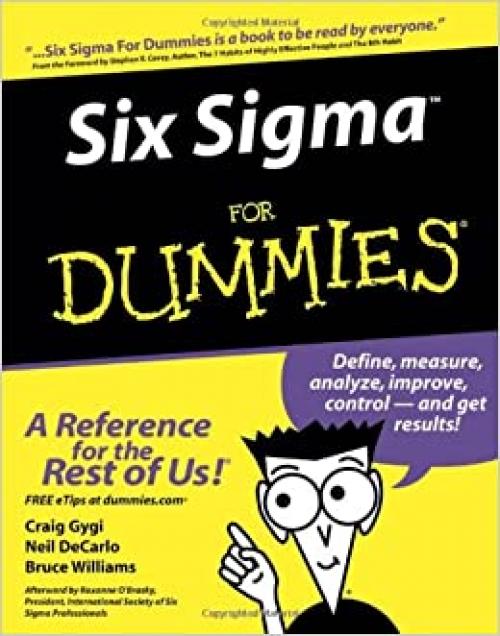  Six Sigma For Dummies 