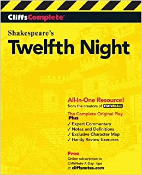  CliffsComplete Twelfth Night 