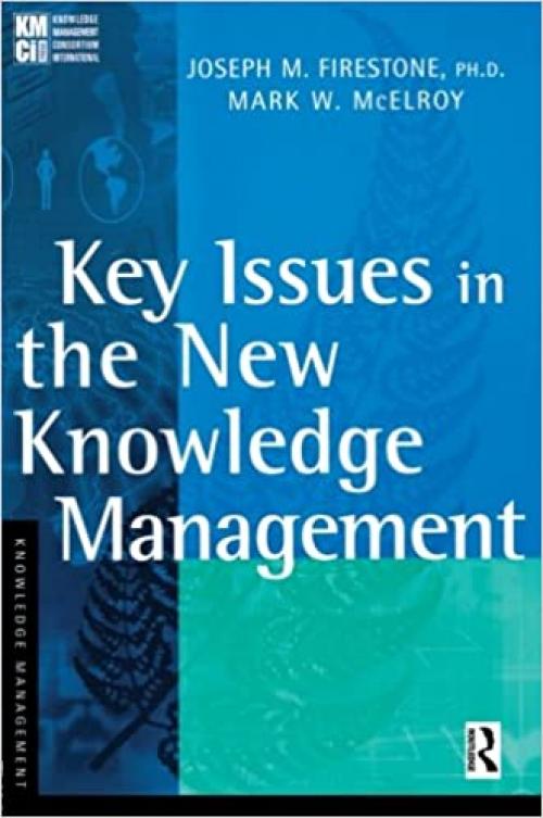  Key Issues in the New Knowledge Management (KMCI Press) 