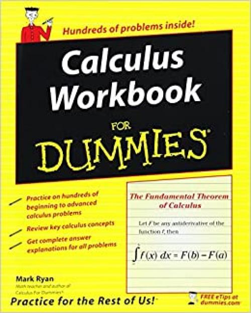  Calculus Workbook For Dummies 