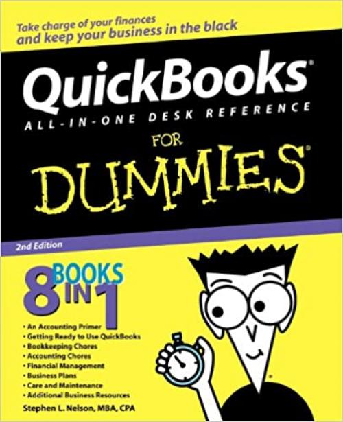  Quickbooks All-in-one Desk Ref FD 2e (For Dummies (Computer/Tech)) 