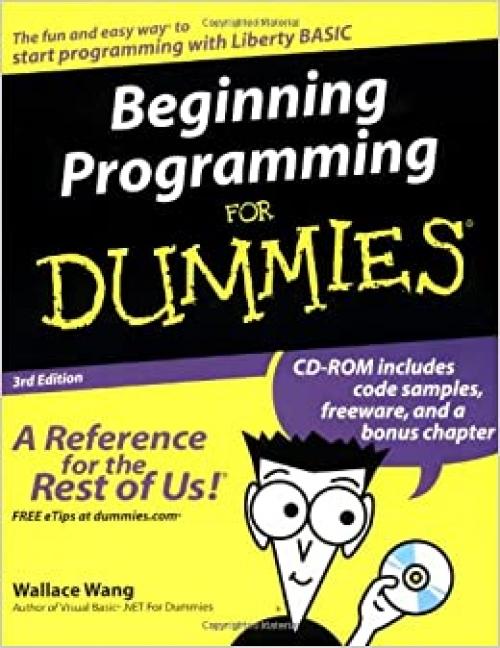  Beginning Programming For Dummies 