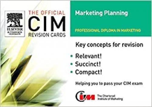  CIM revision cards Marketing Planning 05/06 (Official CIM Revision Cards) 