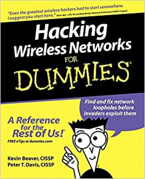  Hacking Wireless Networks For Dummies 