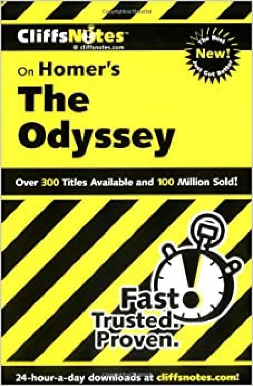  CliffsNotes on Homer's The Odyssey (Cliffsnotes Literature Guides) 