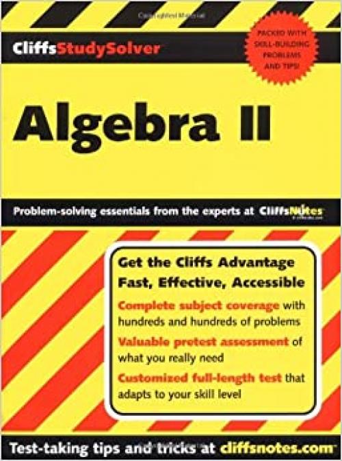  CliffsStudySolver Algebra II 