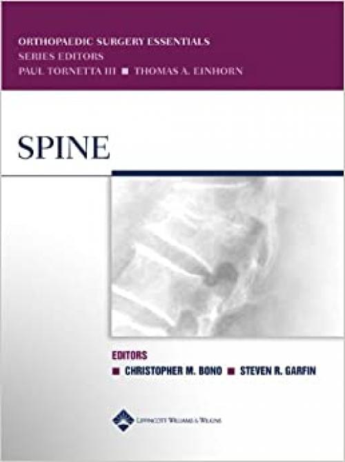  Spine (Orthopaedic Surgery Essentials) 