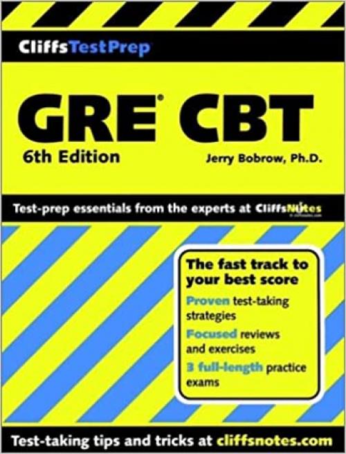  CliffsTestPrep GRE CBT (Cliffs Preparation Guides) 