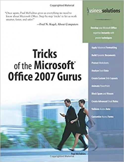  Tricks of the Microsoft Office 2007 Gurus 