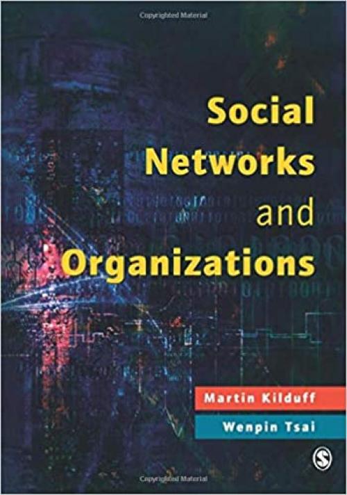  Social Networks and Organizations 