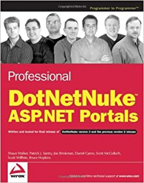  Professional DotNetNuke ASP.NET Portals 