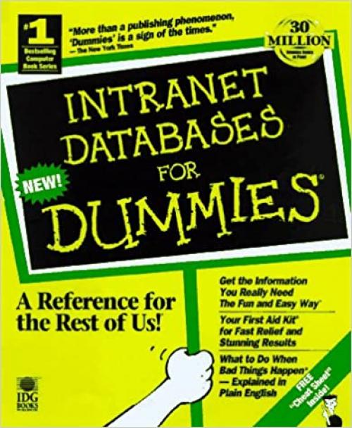  Intranet & Web Databases for Dummies 