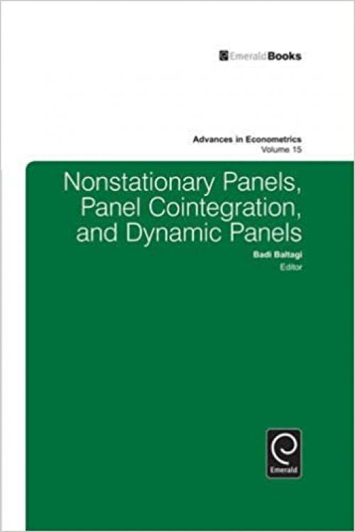  Nonstationary Panels, Panel Cointegration, and Dynamic Panels (Advances in Econometrics) 