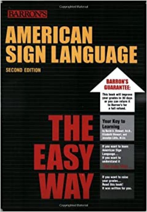  American Sign Language The Easy Way 