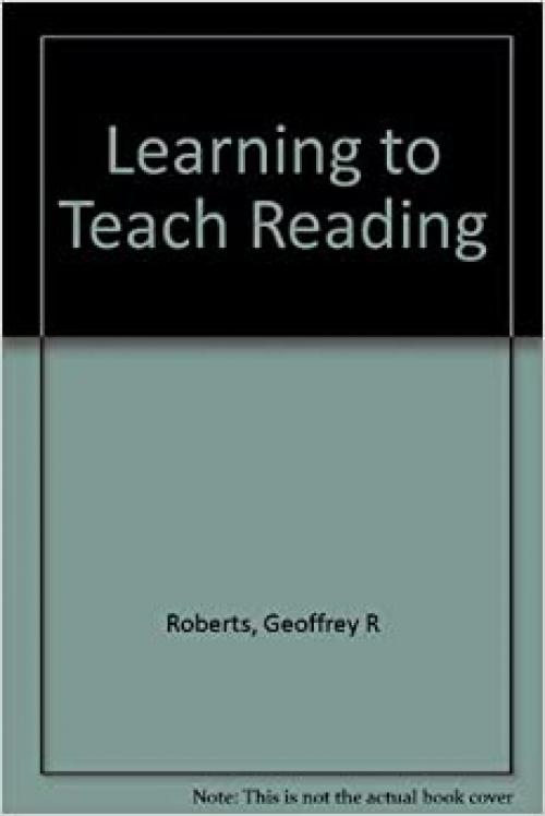  Learning to Teach Reading 
