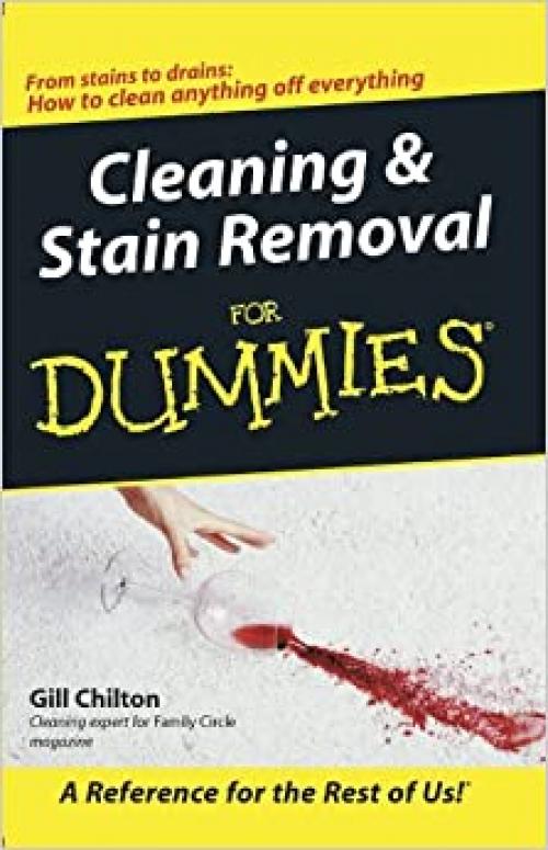  Cleaning and Stain Removal for Dummies 