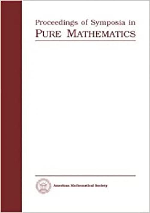  Partial Differential Equations (Proceedings of Symposia in Pure Mathematics, vol. 4) 