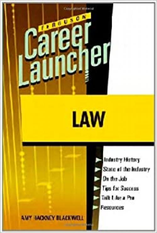  Law (Ferguson Career Launcher (Hardcover)) 