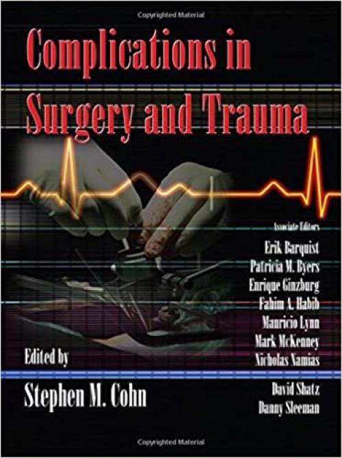  Complications in Surgery and Trauma 