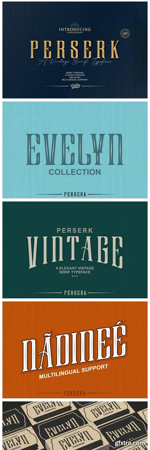 Perserk Font