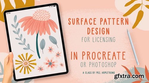 Surface Pattern Design for Licensing in Procreate (or Adobe Photoshop)