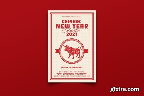 Chinese New Year Flyer