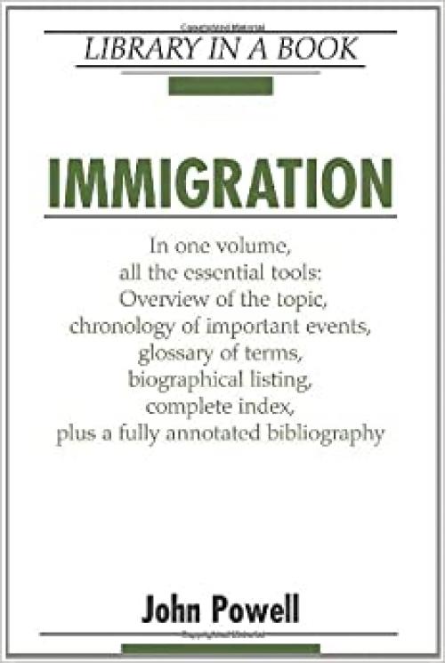  Immigration (Library in a Book) 