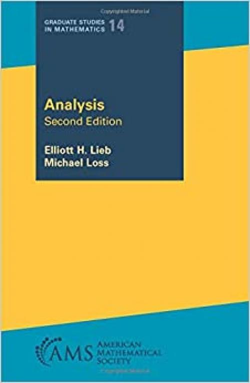  Analysis (Graduate Studies in Mathematics) 