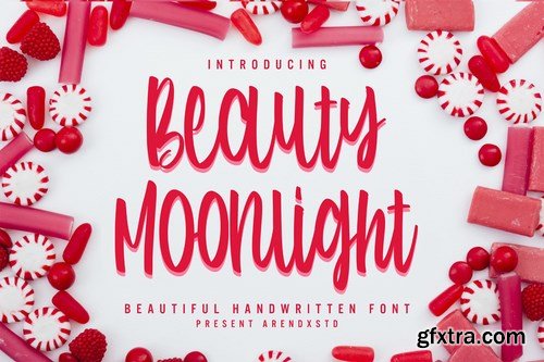 Beauty Moonlight - Cute Font