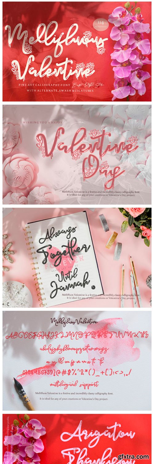 Mellifluous Valentine Font