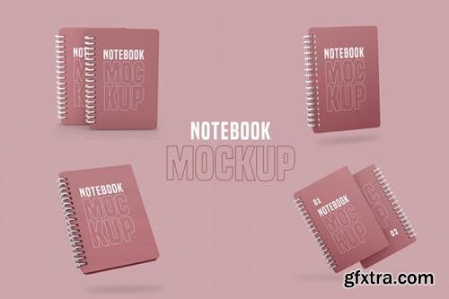 Ringed Notepad Mockup Pack