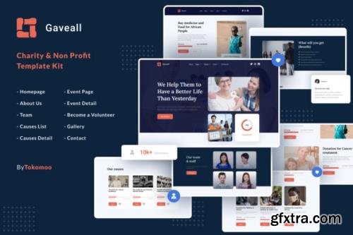 ThemeForest - Gaveall v1.0.1 - Charity Elementor Template Kit - 30092778