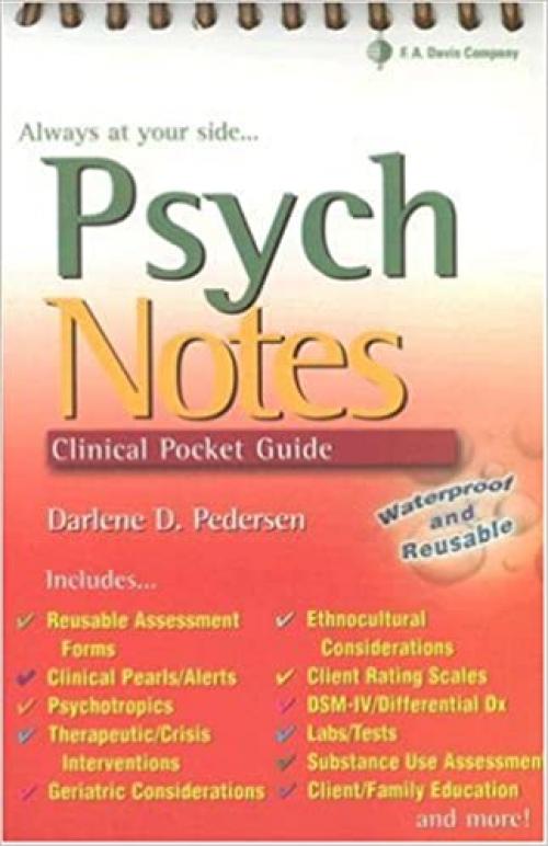  Psychnotes: Clinical Pocket Guide, 1st Edition 