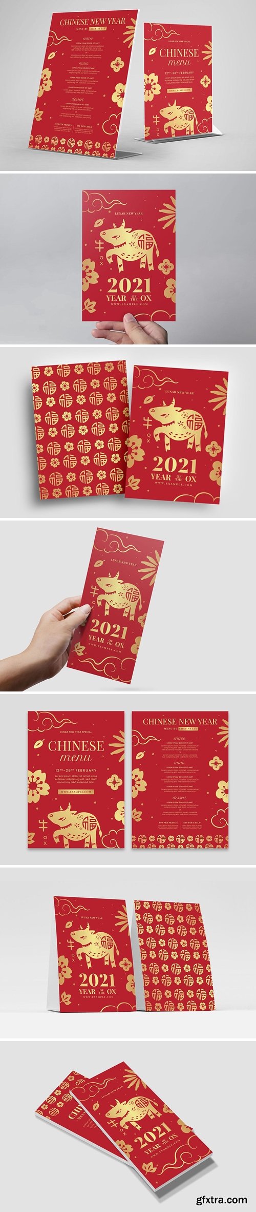 Chinese Lunar New Year Zodiac Template