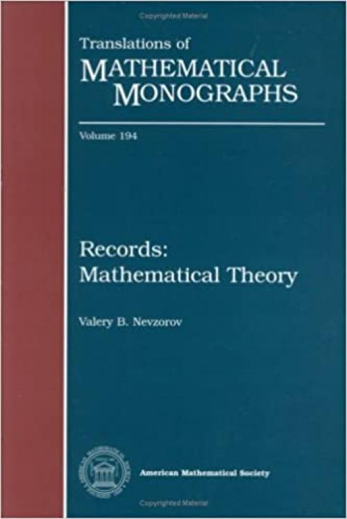  Records: Mathematical Theory (Translations of Mathematical Monographs) 
